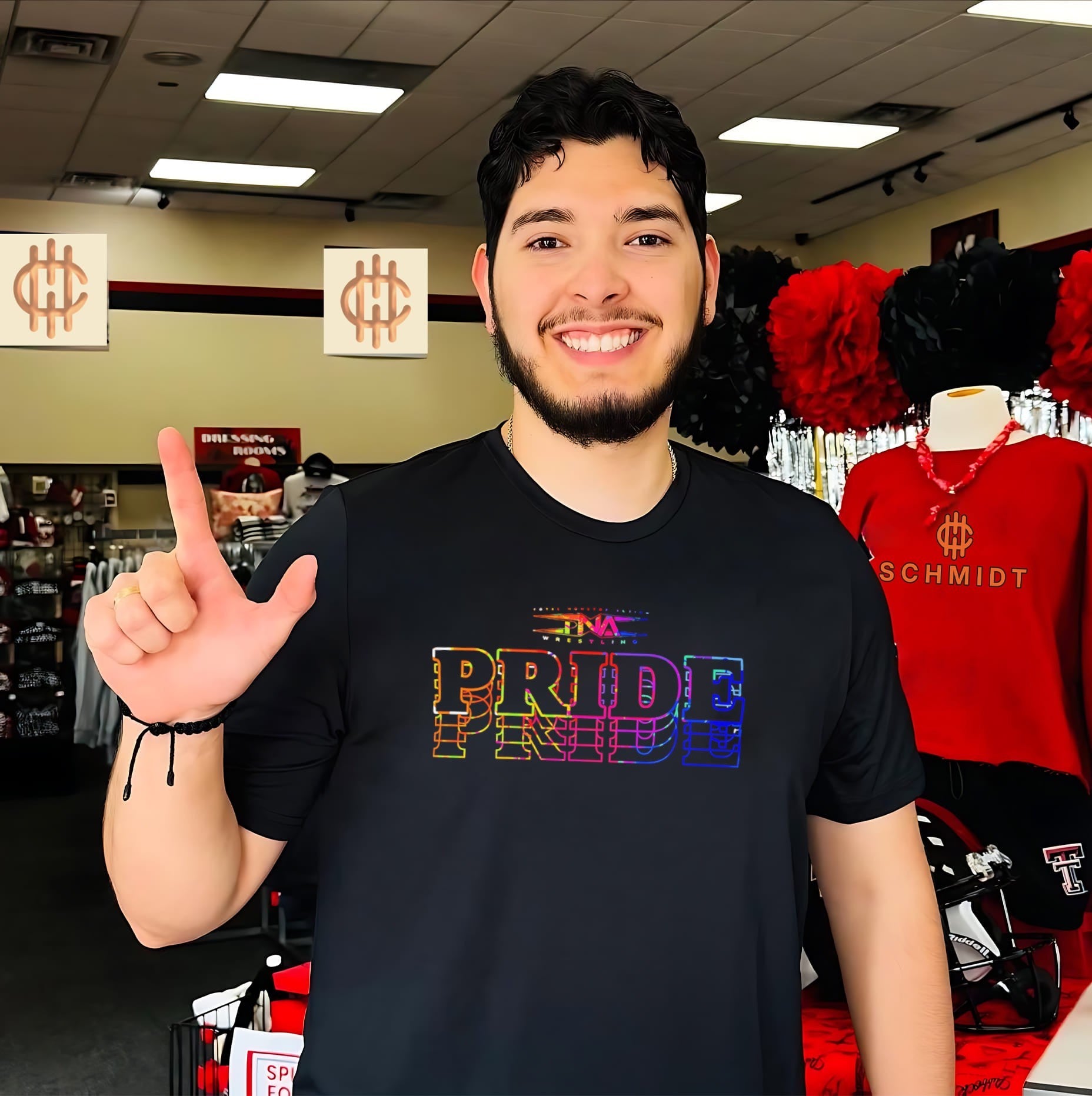 TNA Wrestling Pride 2026 LGBTQ shirt