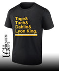 Tage and Tuch and Dahlin and Lyon King Buffalo Sabres Ampersand shirt