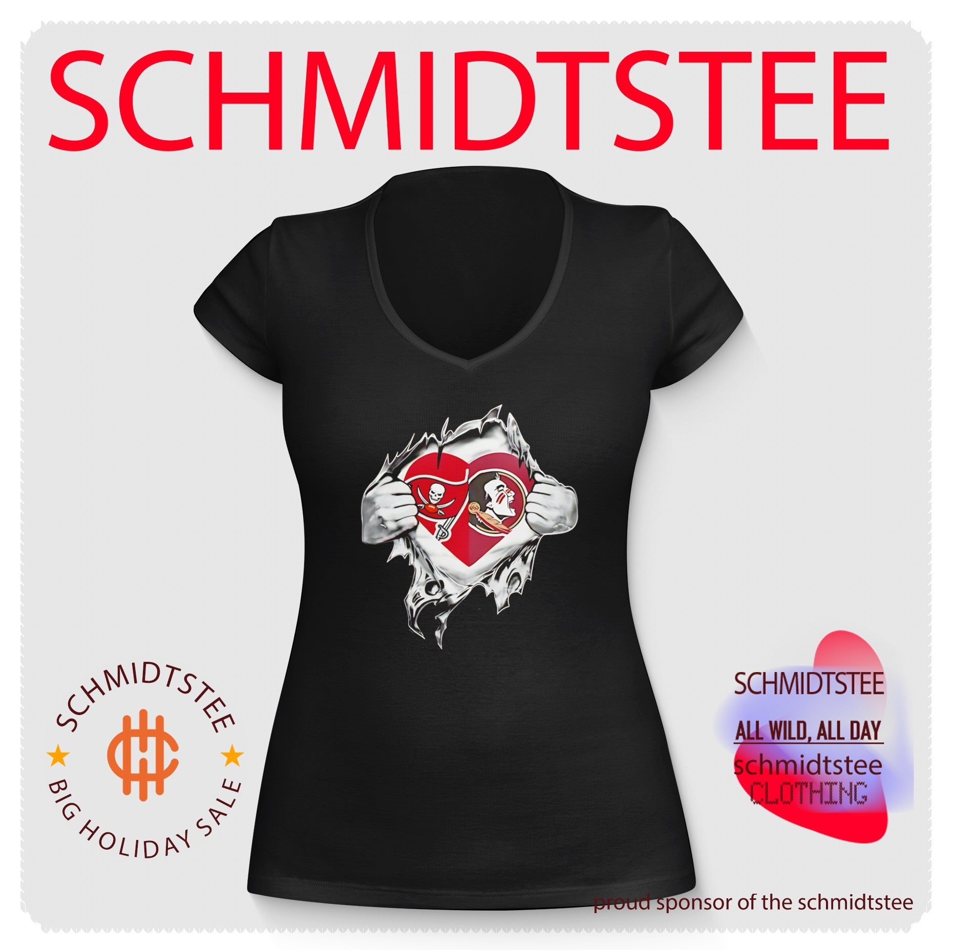 Tampa Bay Buccaneers and Florida State Seminoles It Is in My Heart shirt