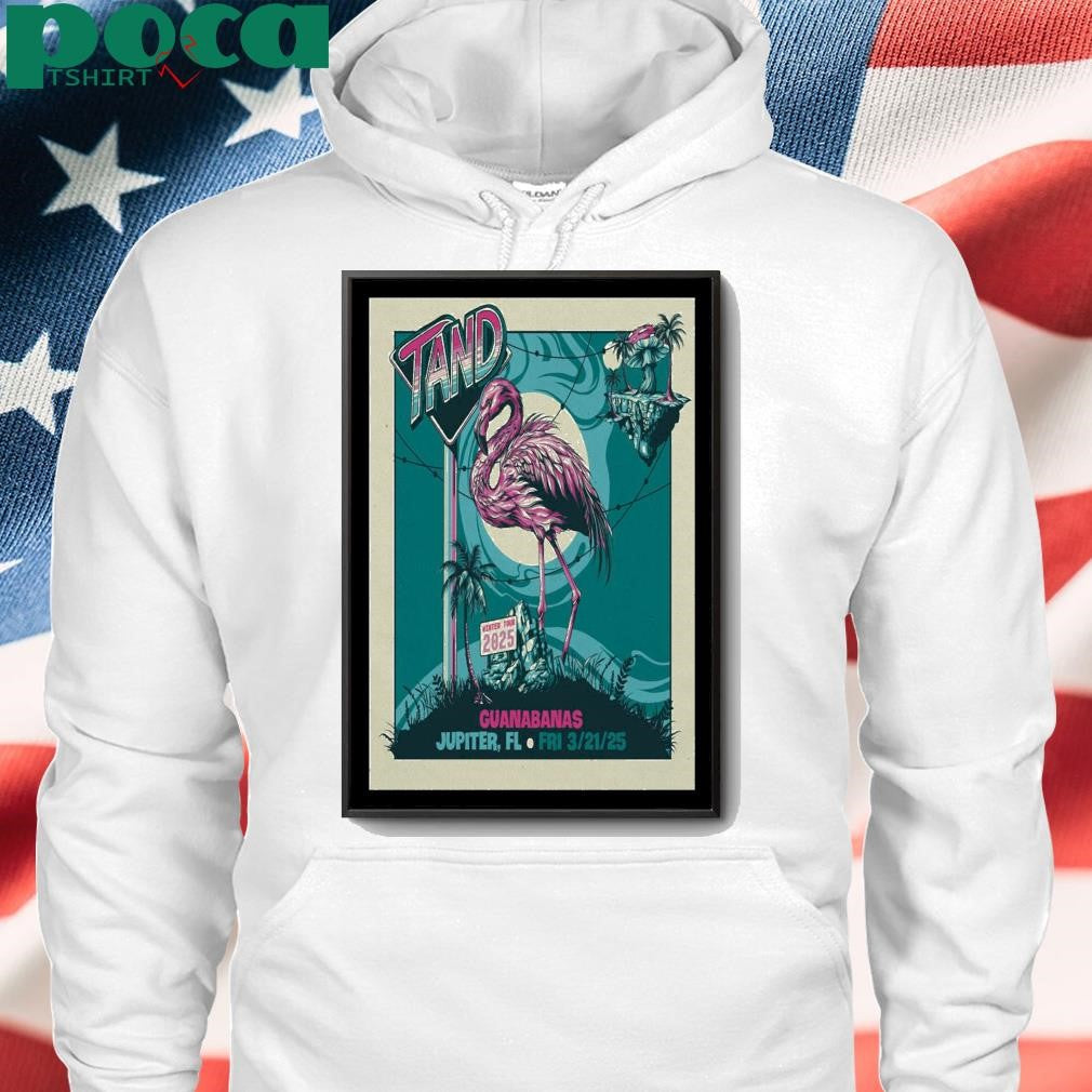 Tand The Band North Palm Beach, FL Event Poster Mar 21 2025 shirt