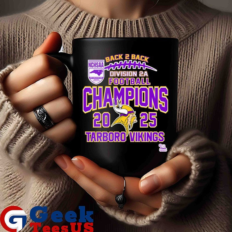 Tarboro Vikings NCHSAA Division 2A Football Champions 2025 T-shirt
