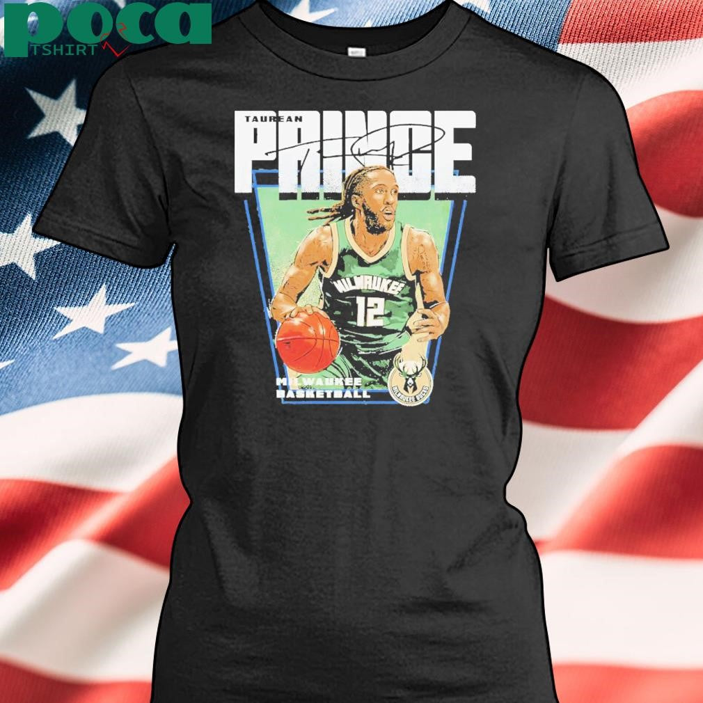 Taurean Prince Milwaukee Bucks Nba Basketball Premiere Signature Vintage Shirt