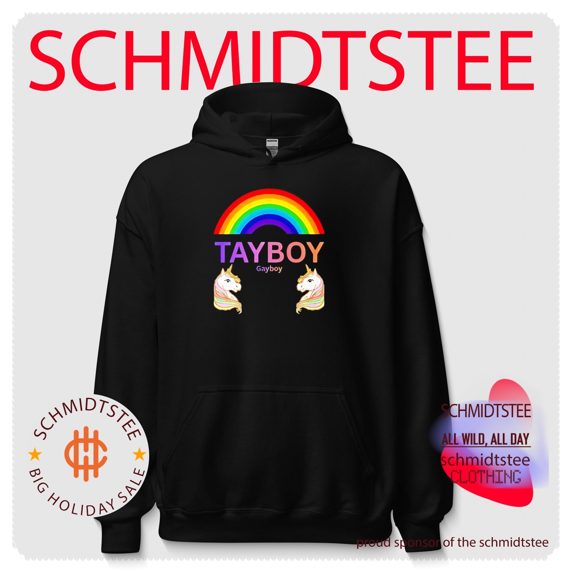 Tay Boy Gay Boy Unicorn Rainbow LGBTQ Pride shirt