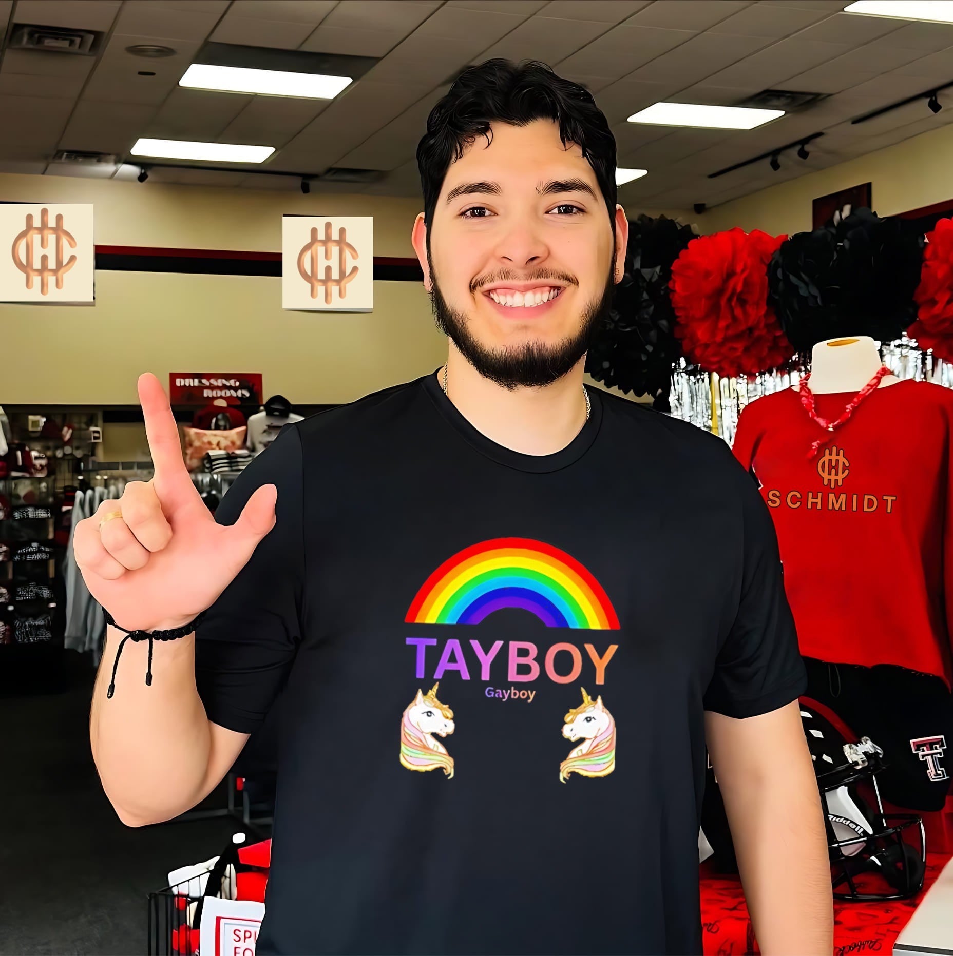 Tay Boy Gay Boy Unicorn Rainbow LGBTQ Pride shirt
