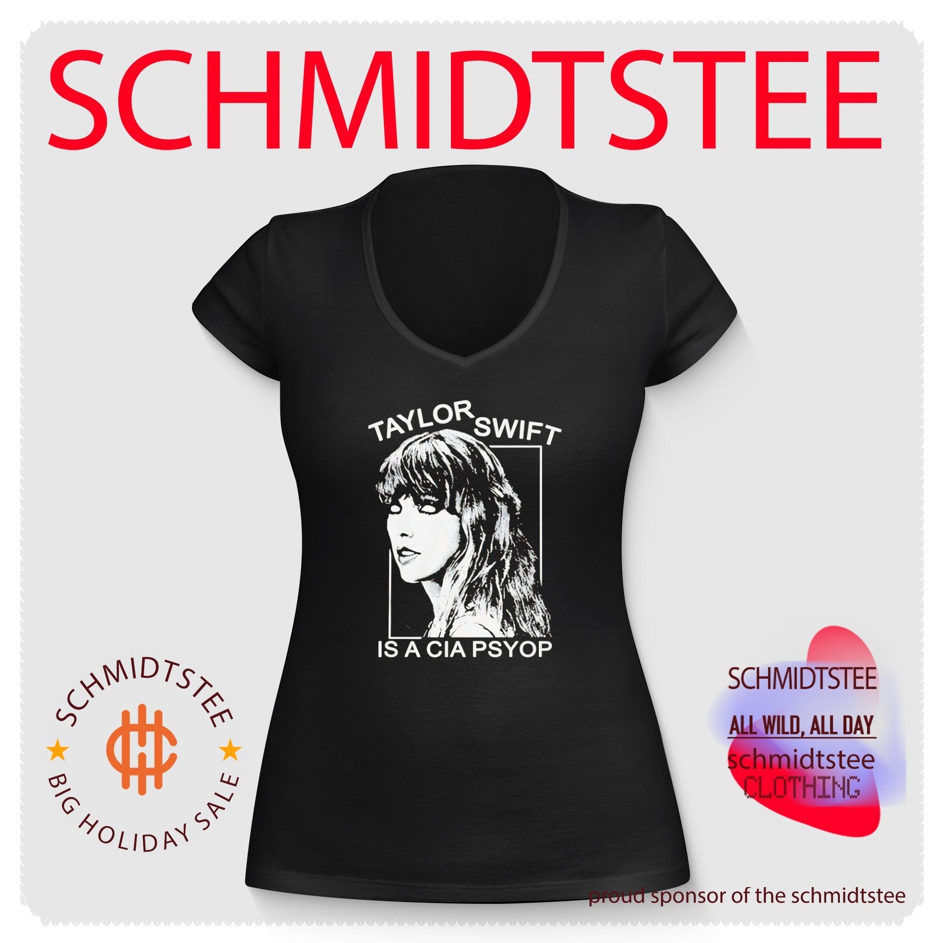 Taylor is a CIA Psyop shirt