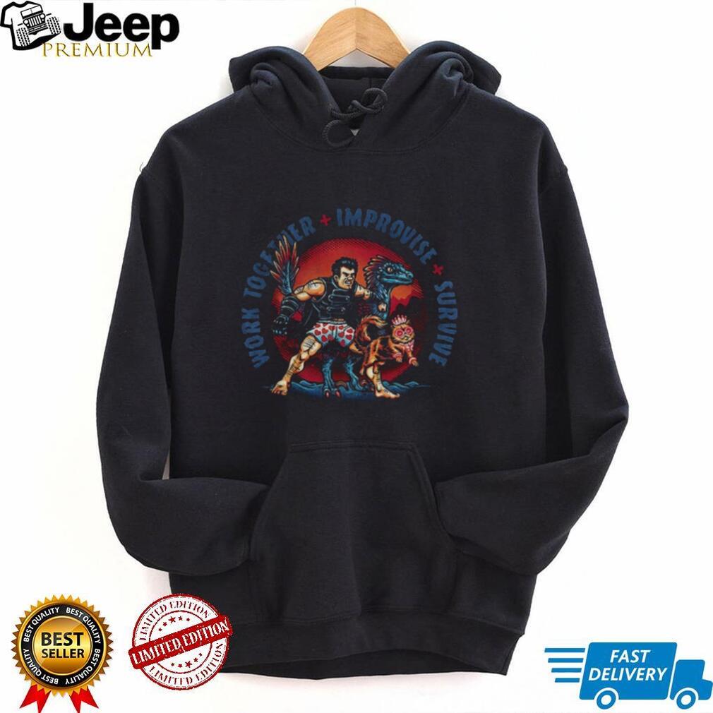 Team Survival Work Together Improvise Survive Dungeon Crawler Carl shirt