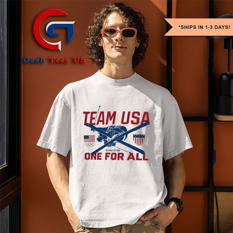 Team USA One For All 2026 Winter Olympics shirt