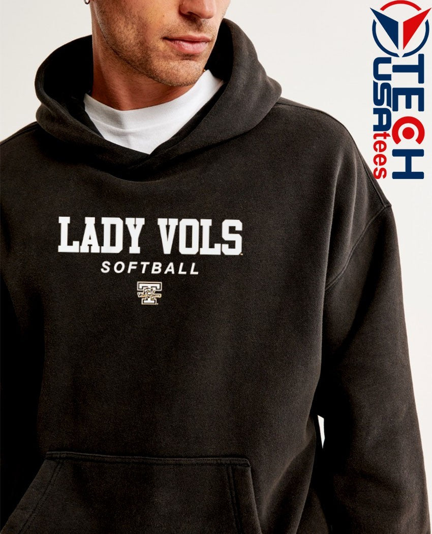 Tennessee Lady Vols Softball wordmark and logo shirt