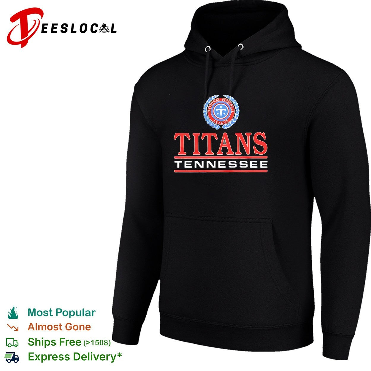 Tennessee Titans National Football League wreath logo shirt