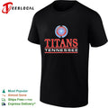 Tennessee Titans National Football League wreath logo shirt