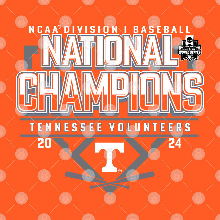 Tennessee Volunteers Blue 84 2024 Baseball College World Series Champions Schedule T Shirt