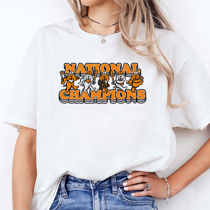 Tennessee Volunteers National Champions T Shirt