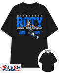 Tetairoa McMillan Carolina Panthers 2025 Offensive ROTY Rookie of the Year shirt