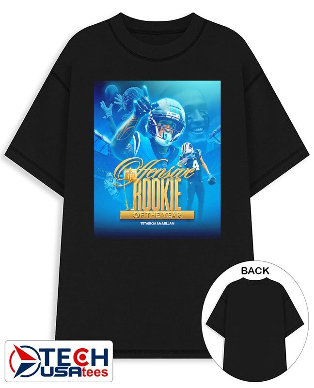 Tetairoa McMillan Wins Offensive Rookie of The Year 2025 shirt