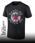 Texaco Gasoline Motor Oil Petrol Station Logo Branding shirt