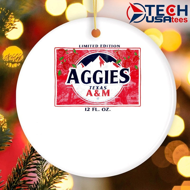 Texas A and M Aggies limited edition 12 FL OZ shirt