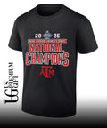 Texas A&M NCAA Division I Women’s Tennis National Champions Championships 2026 shirt