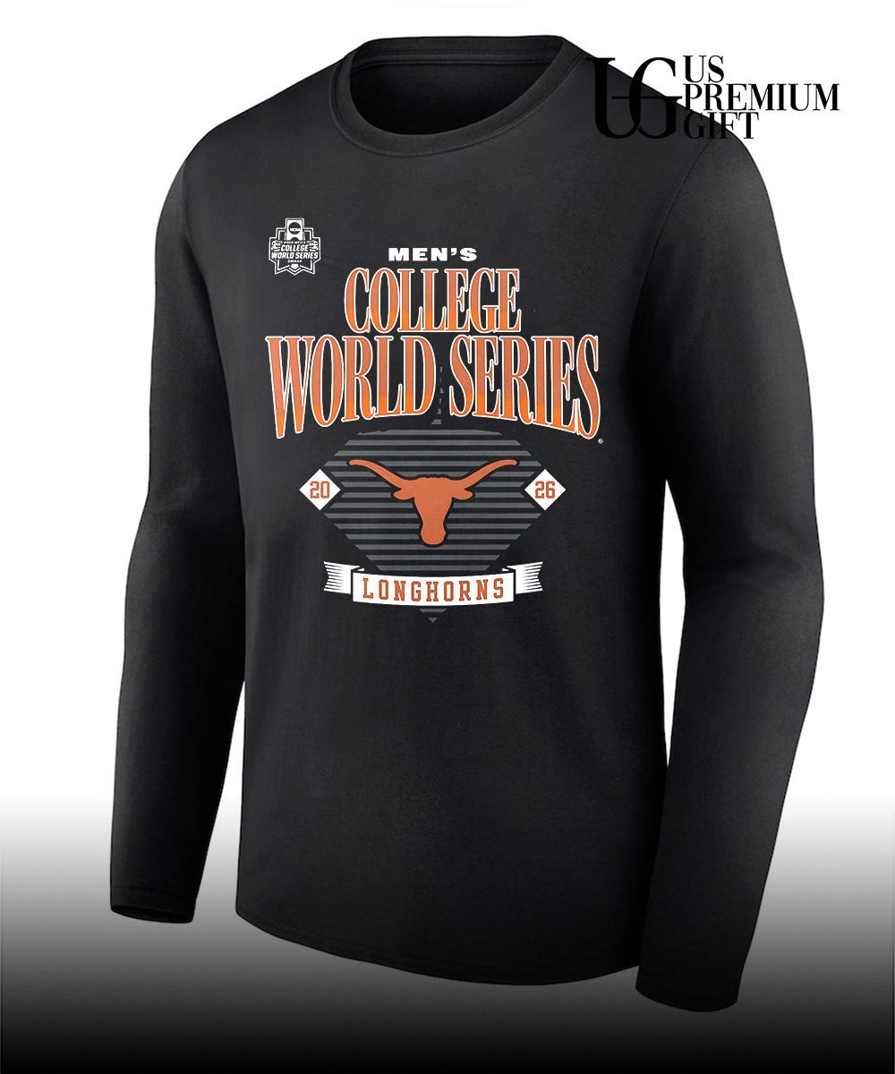 Texas Longhorns 2026 NCAA Baseball Men’s College World Series T-shirt