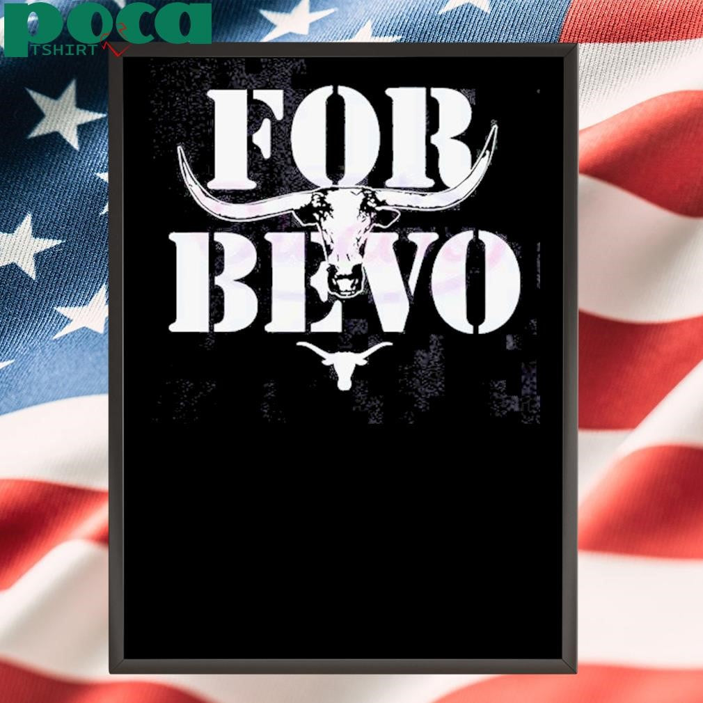 Texas Longhorns For Bevo Vintage Logo Shirt