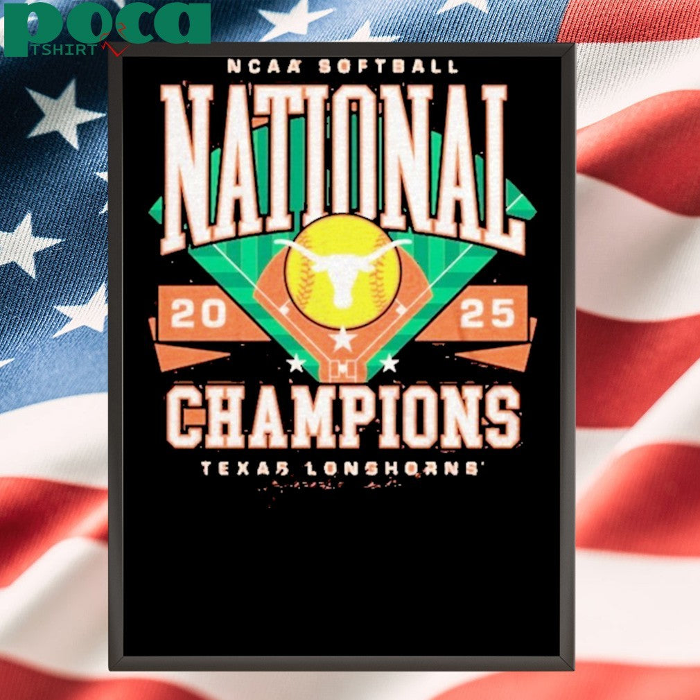 Texas Longhorns Homefield 2025 NCAA Softball Women’s College World Series Champions T-Shirt