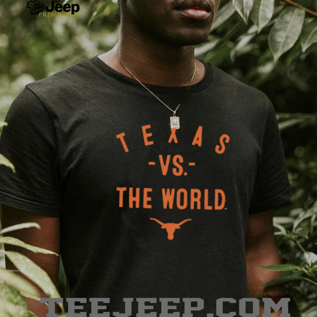 Texas Longhorns vs the World 2026 logo shirt