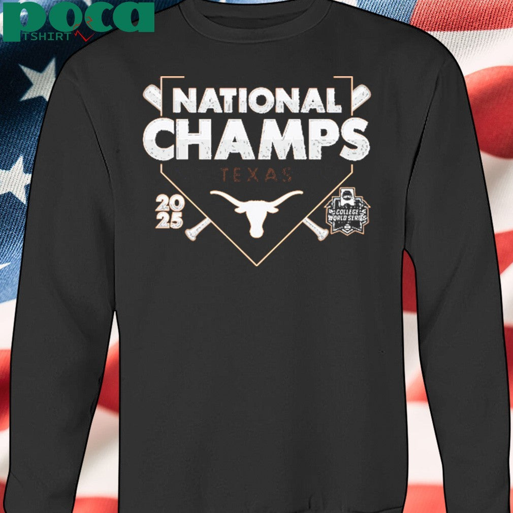 Texas Orange Texas Longhorns 2025 NCAA Softball Women’s College World Series Champions T-Shirt