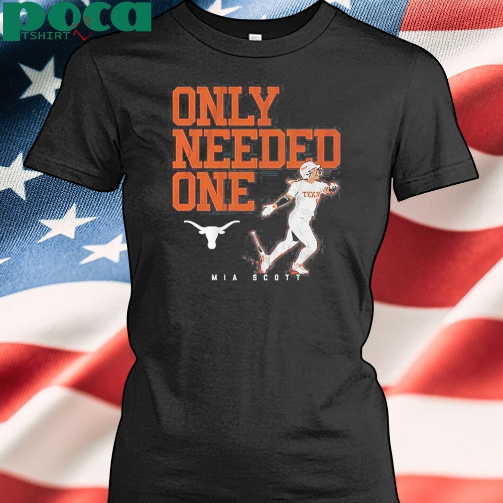 Texas Softball Mia Scott Only Needed One Shirt
