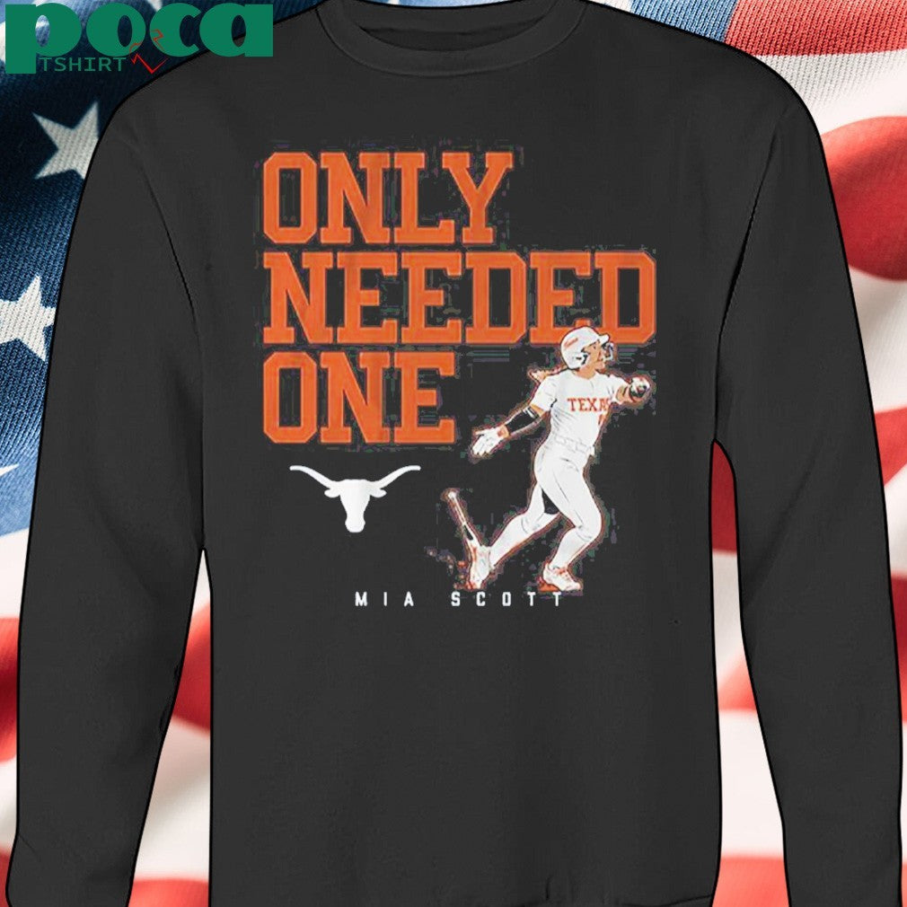 Texas Softball Mia Scott Only Needed One Shirt