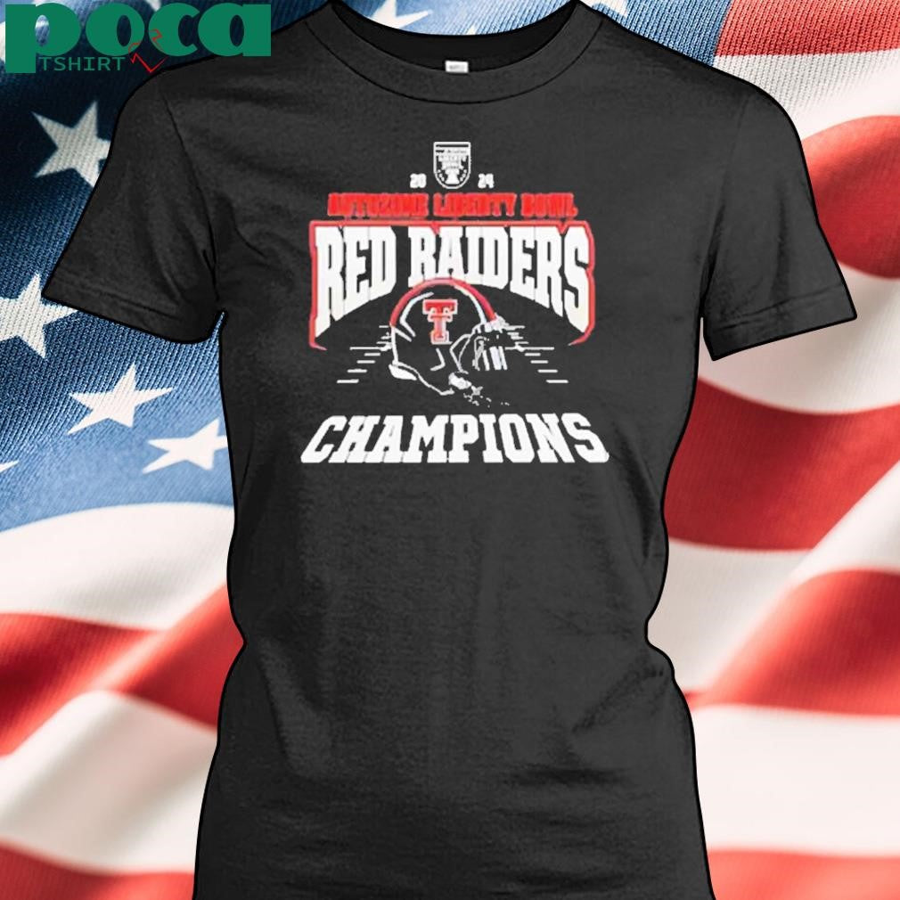 Texas Tech Red Raiders 2024 Autozone Liberty Bowl Champions Shirt