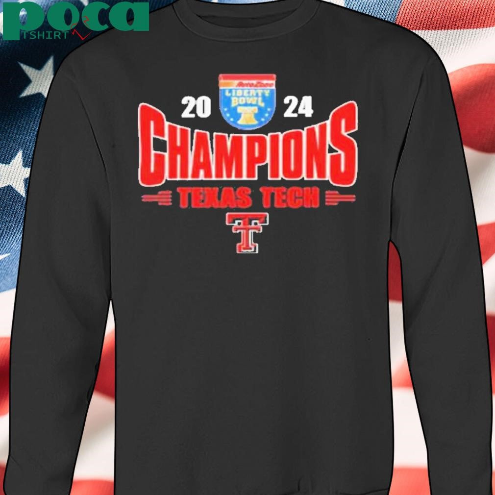 Texas Tech Red Raiders 2024 Autozone Liberty Bowl Champs Shirt