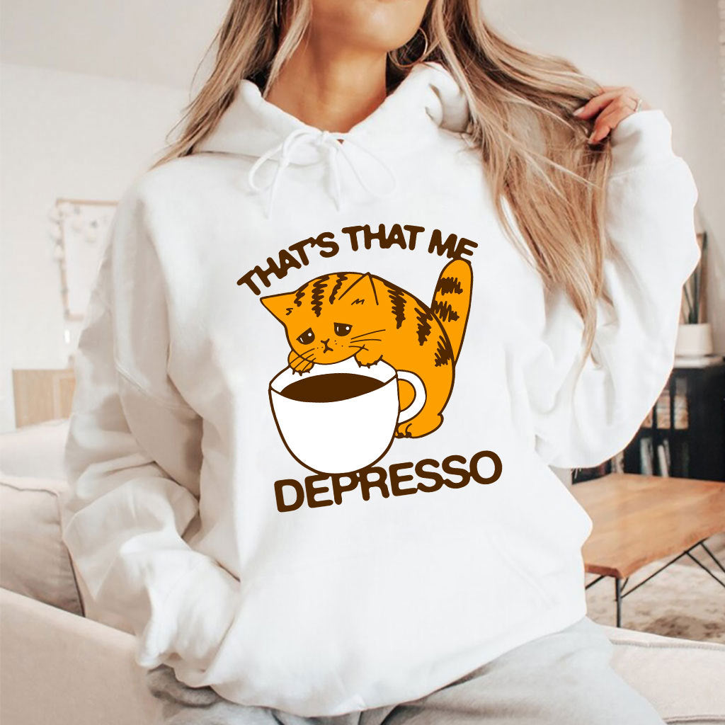 That’s That Me Depresso Espresso Cat Shirt
