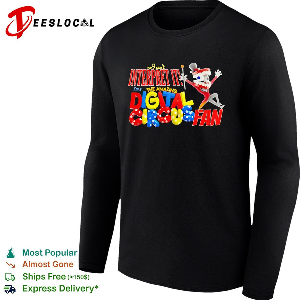 The Amazing Digital Circus Caine no I cant interpret it im a fan teeth character shirt
