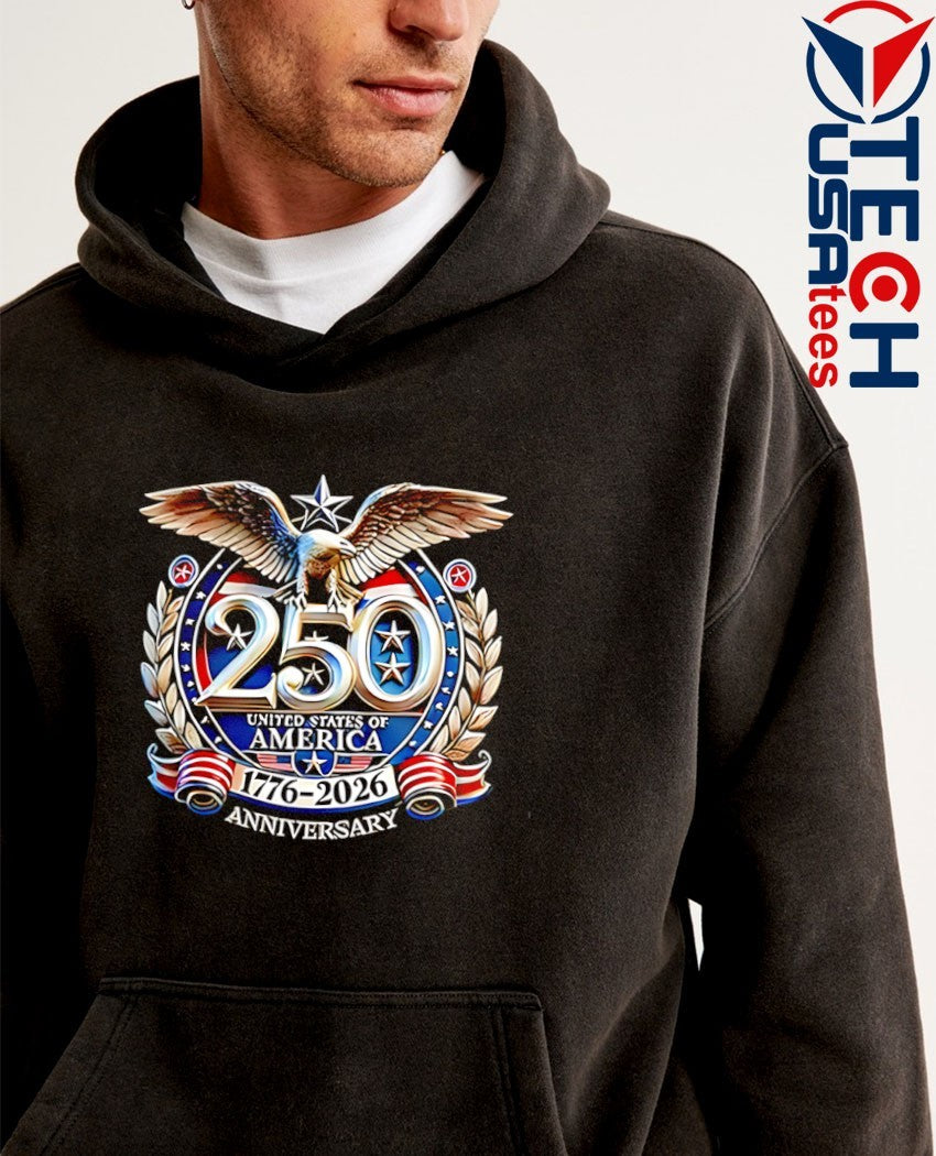 The America 250th Anniversary 1776-2026 logo shirt