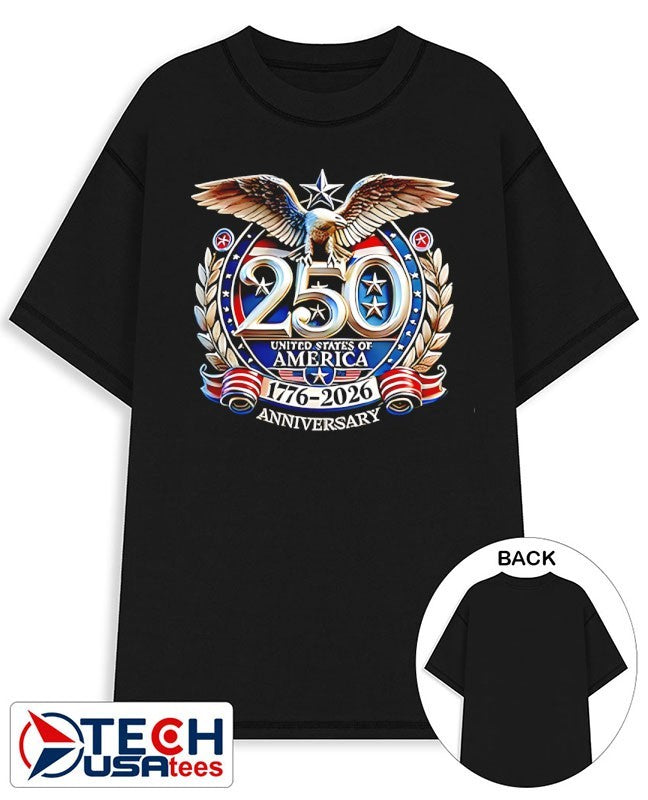 The America 250th Anniversary 1776-2026 logo shirt