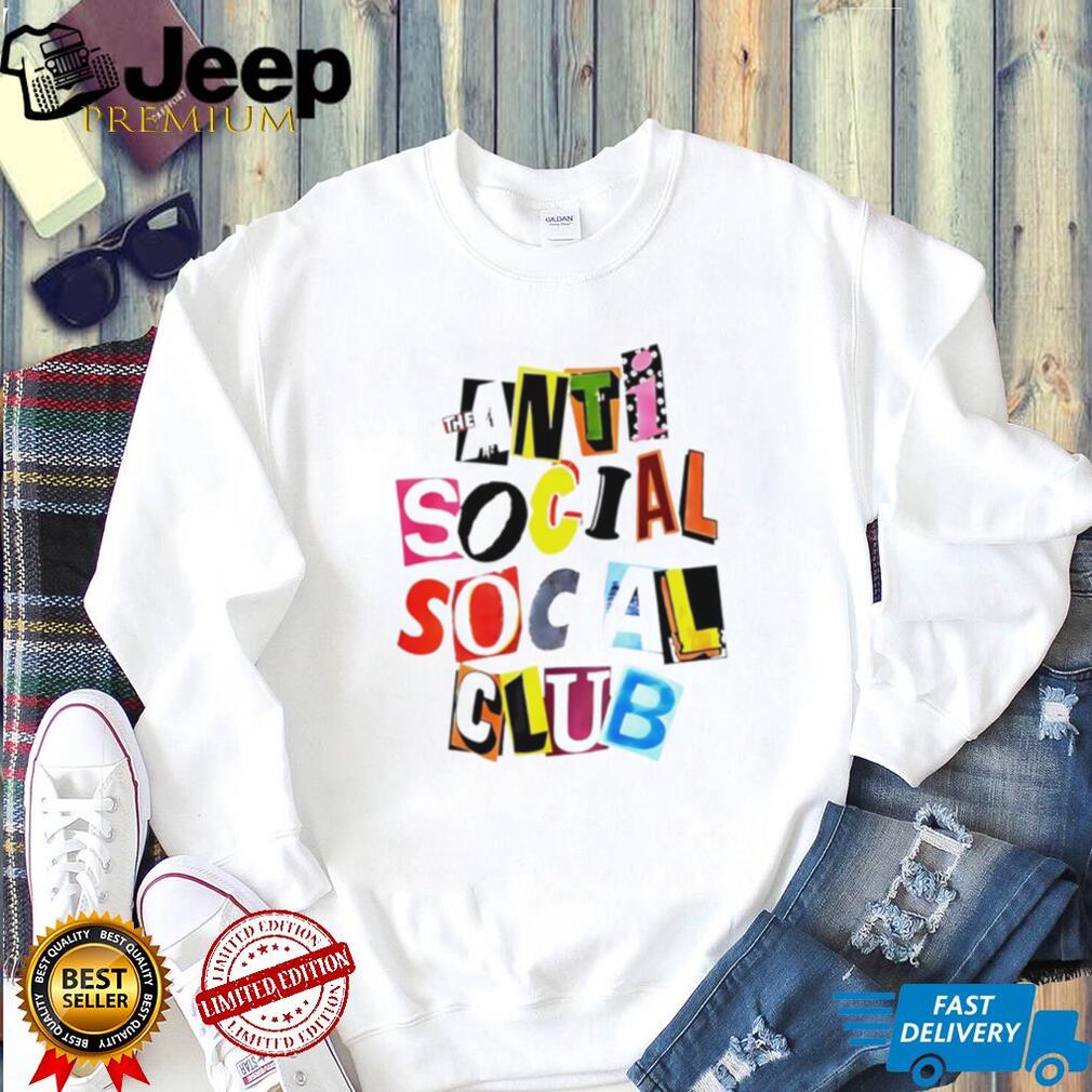The Anti Social Social Club Collage ASSC shirt