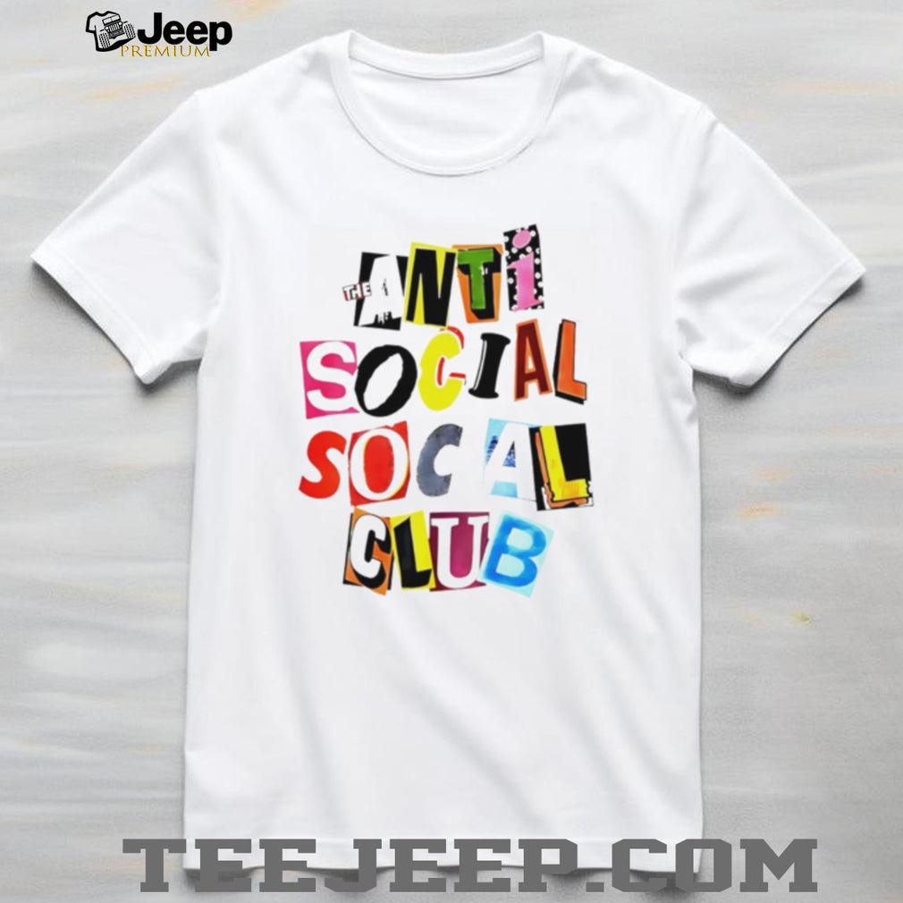 The Anti Social Social Club Collage ASSC shirt