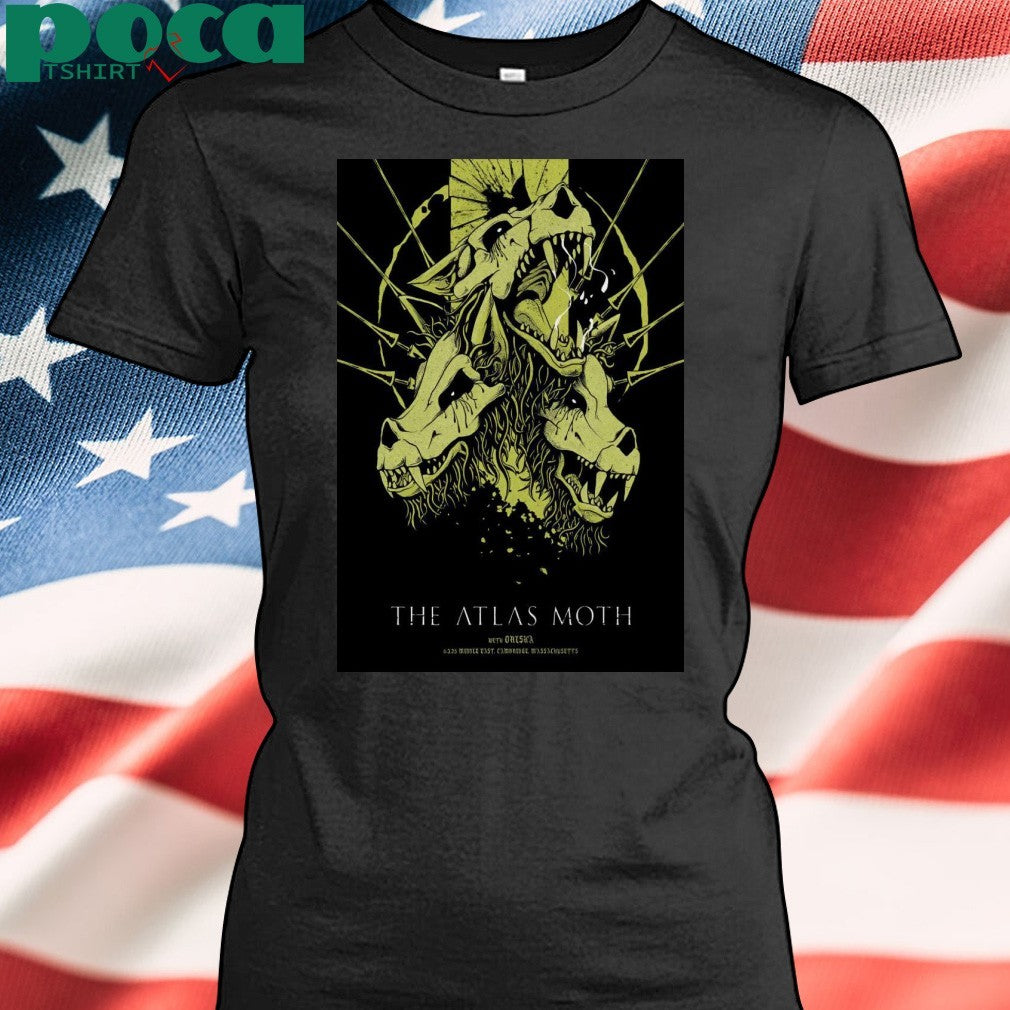 The Atlas Moth Cambridge MA Jun 3 2025 Poster Shirt