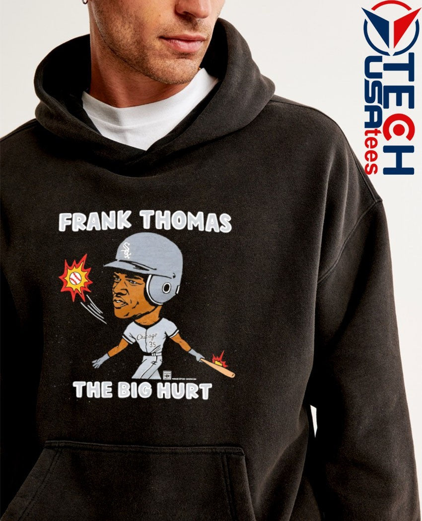 The Big Hurt Frank Thomas Chicago White Sox superstar caricature shirt
