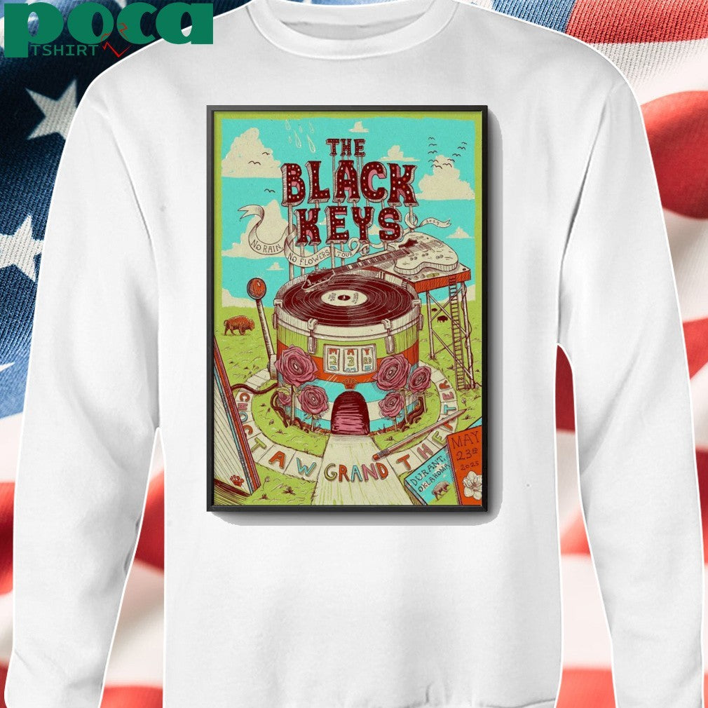 The Black Keys May 23 2025 In Durant OK Poster shirt