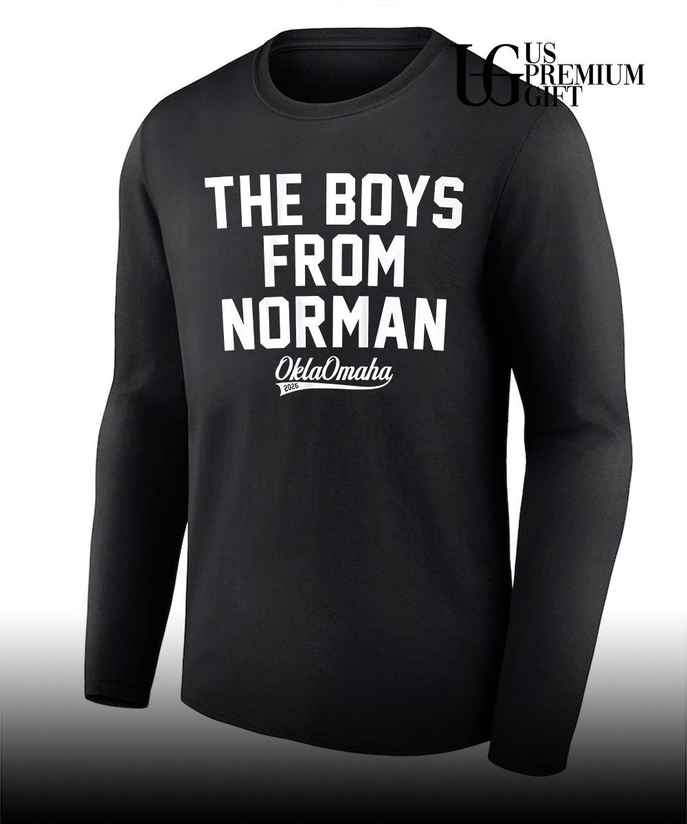 The Boys from Norman Oklahoma Sooners baseball 2026 shirt