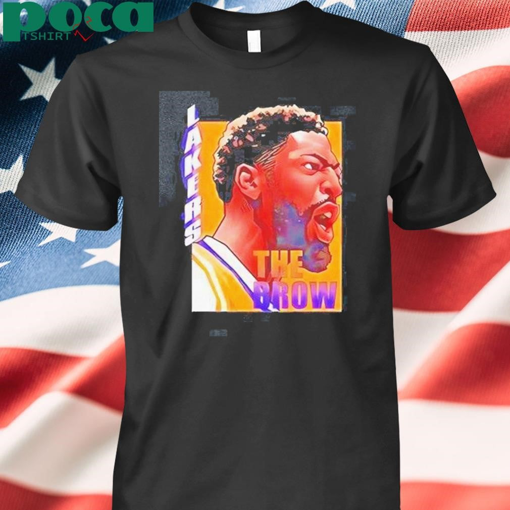 The Brow Anthony Davis Los Angeles Lakers Portraishirt