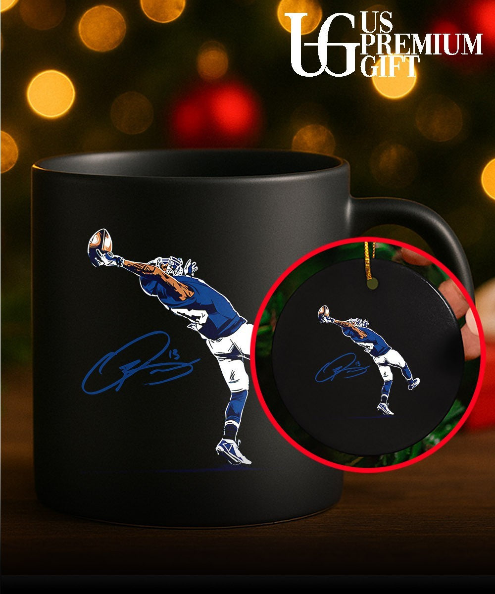 The Catch Odell Beckham Jr New York Giants football signature shirt