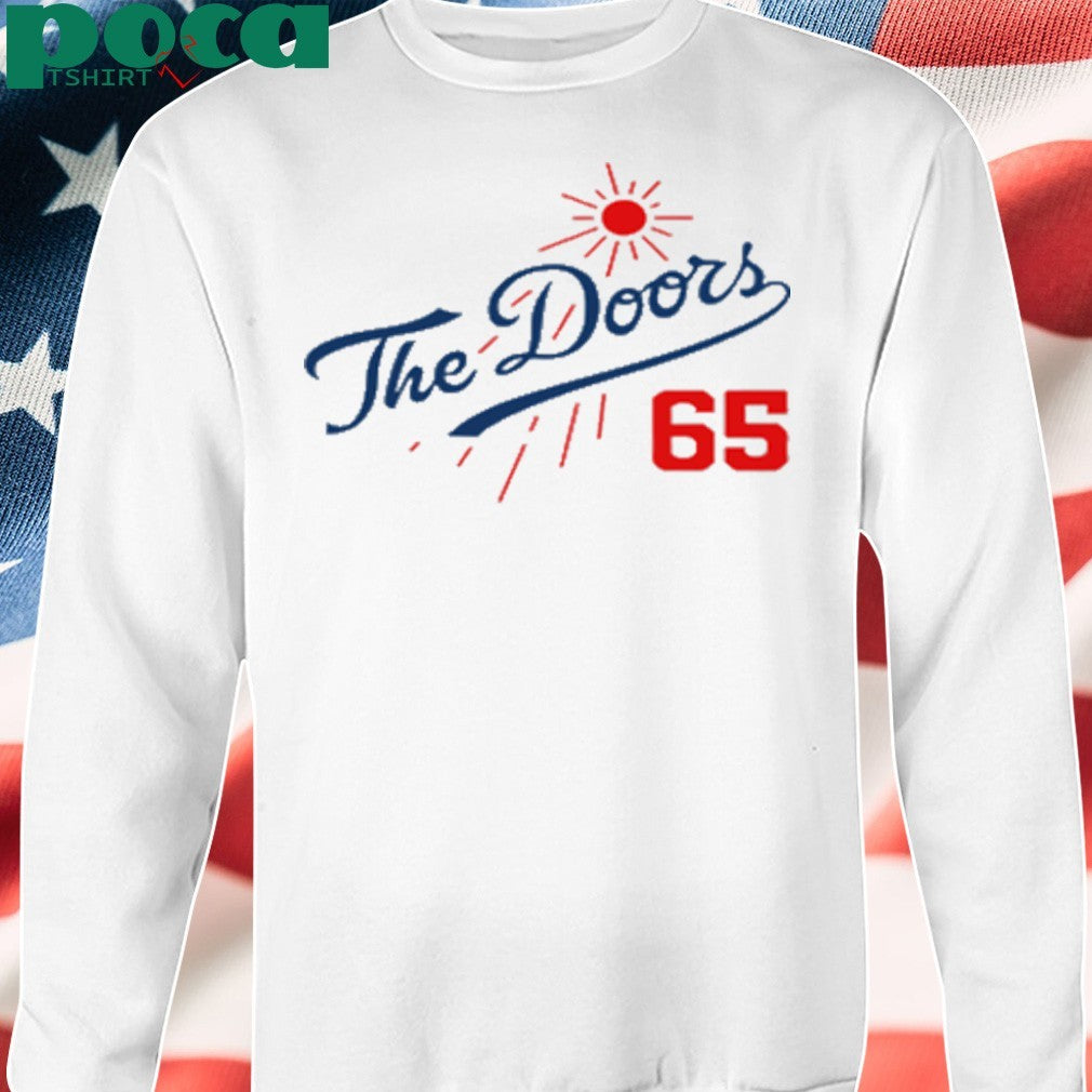 The Doors Summer Baseball 65 Los Angeles Dodgers shirt