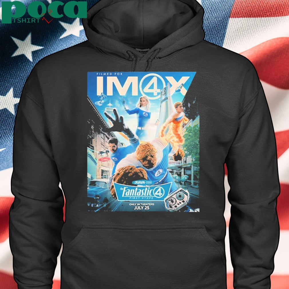 The Fantastic Four First Steps IMAX New Poster Only In Theaters On July 25 2025 Classic T-Shirt
