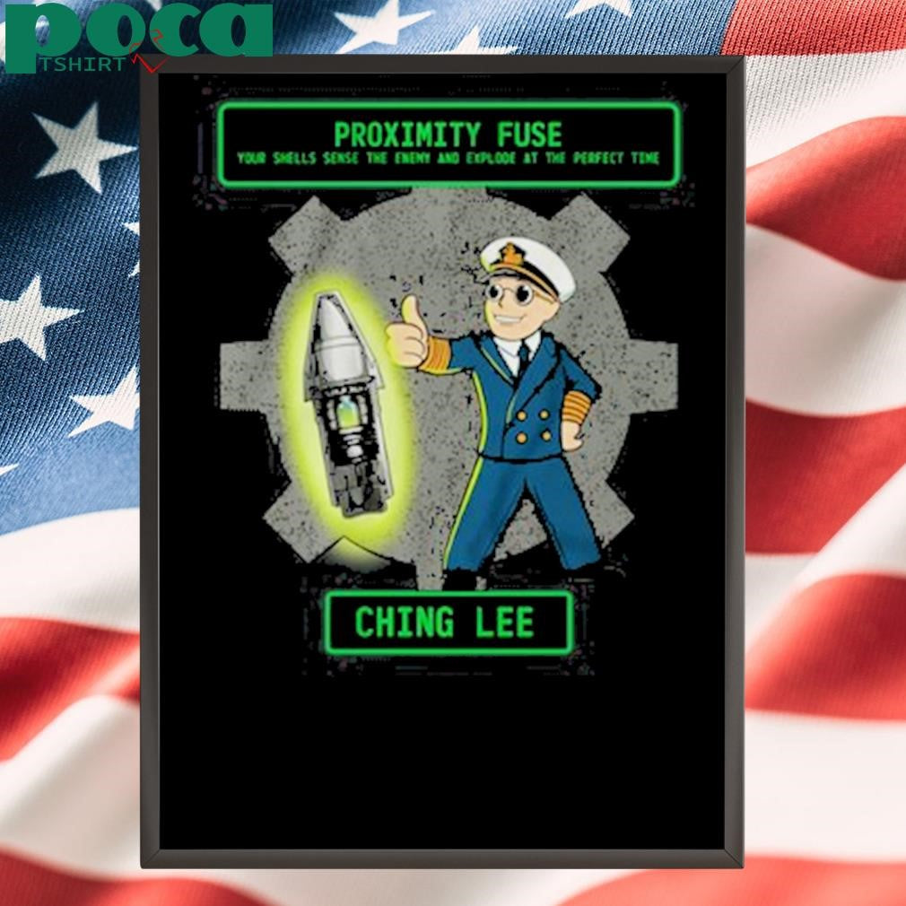 The Fat Electrician Proximity Fuse Ching Lee T-Shirt