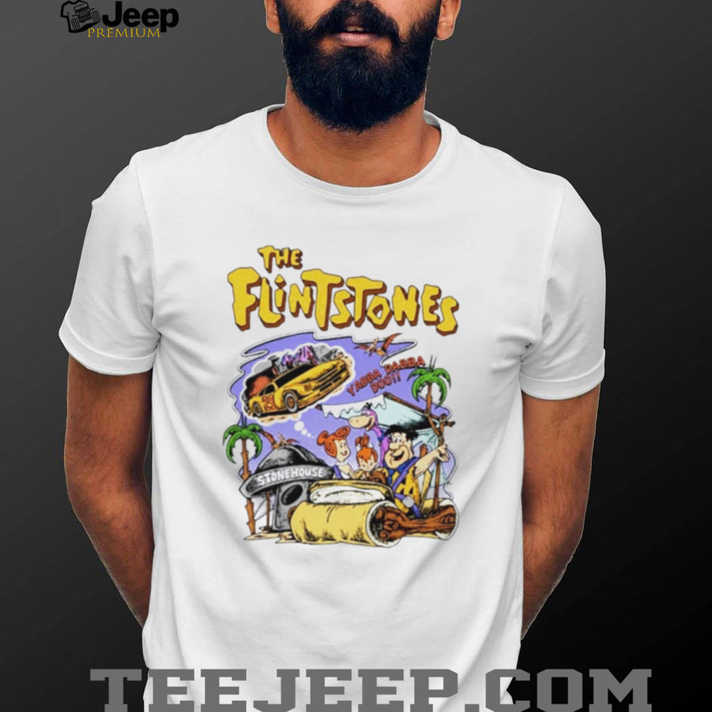 The Flintstones Yabba Dabba Doo Stonehouse Car shirt