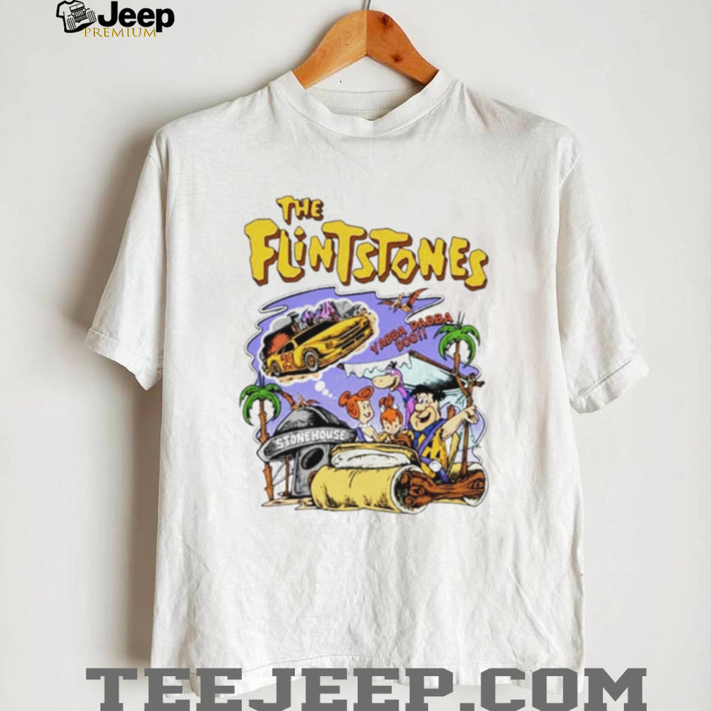 The Flintstones Yabba Dabba Doo Stonehouse Car shirt