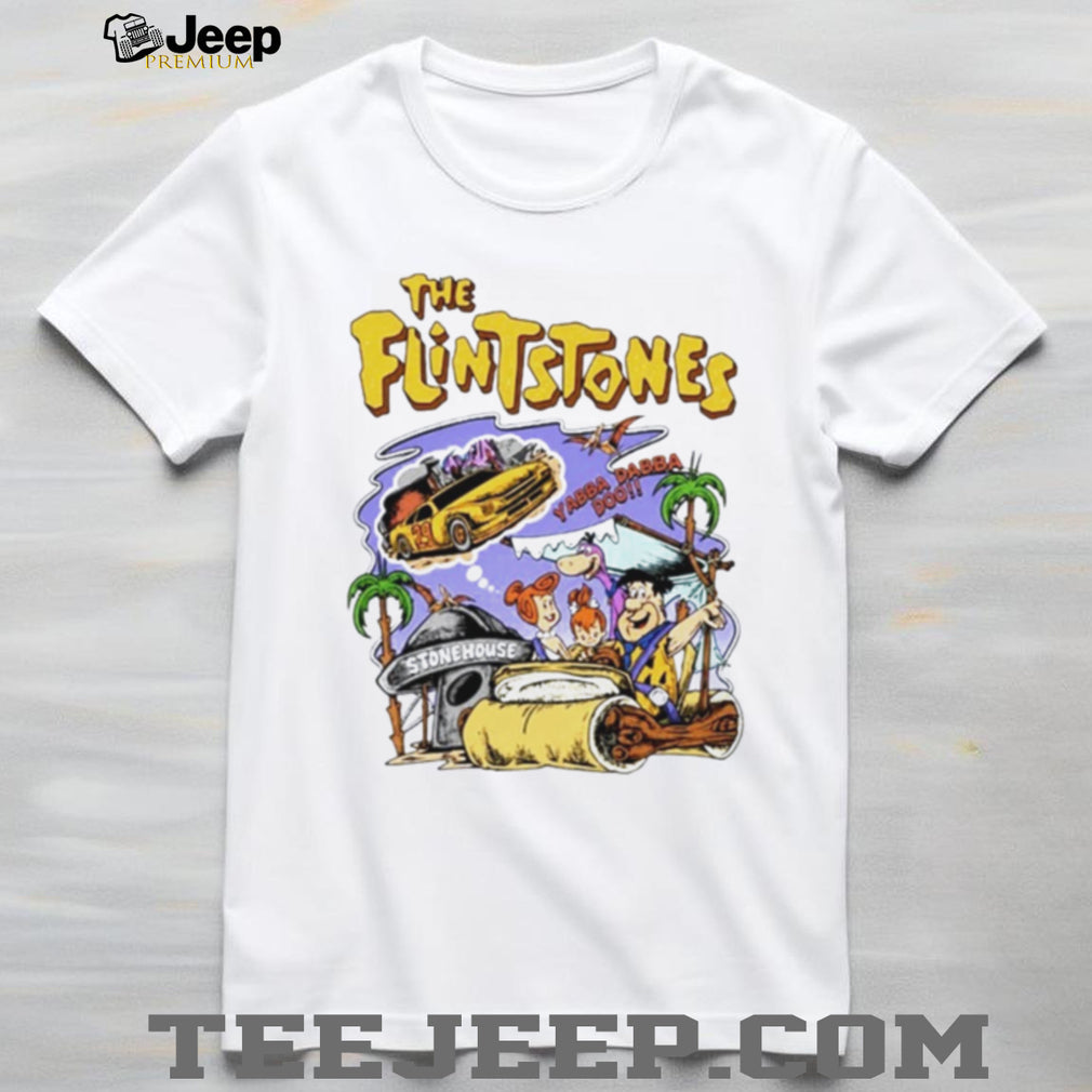 The Flintstones Yabba Dabba Doo Stonehouse Car shirt