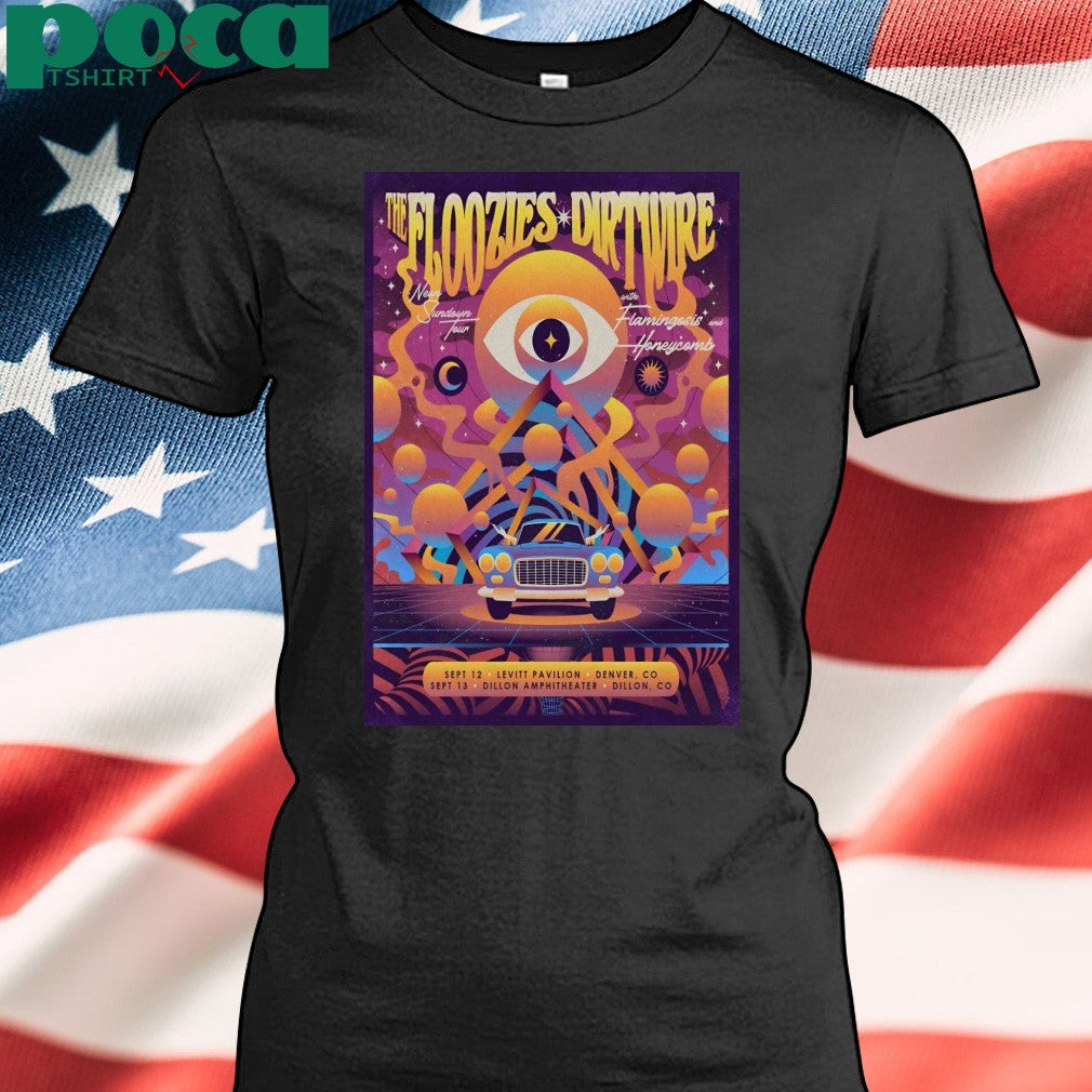 The Floozies Colorado Tour Sept 12-13 2025 Poster Shirt