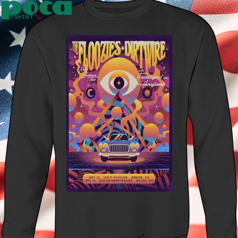 The Floozies Colorado Tour Sept 12-13 2025 Poster Shirt